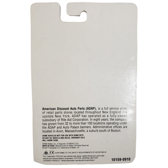 Hot Wheels Limited Edition Auto Palace/AC Delco Vintage - Picture 5 of 5